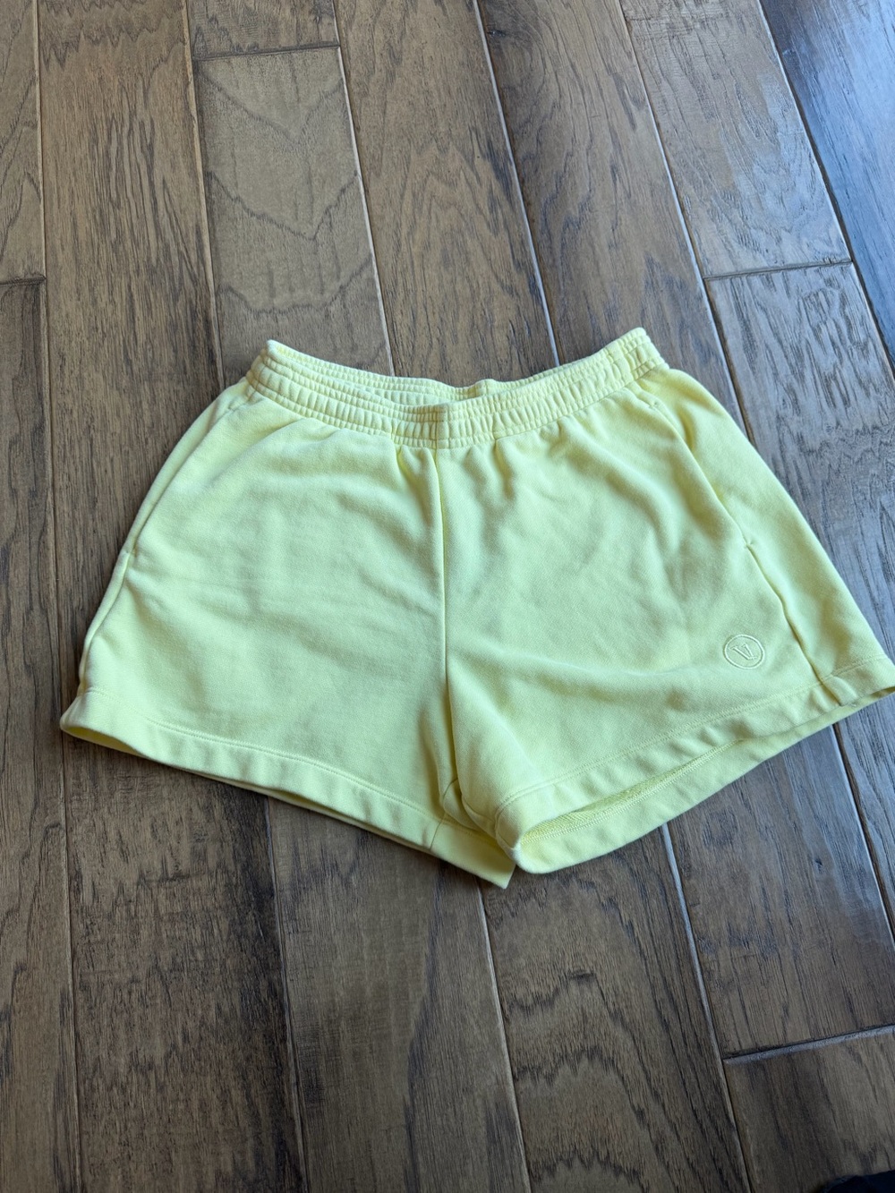Vuori Bright Lemon Yellow Athletic Lounge Shorts